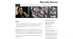 Desktop Screenshot of barnabybrown.info