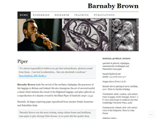 Tablet Screenshot of barnabybrown.info